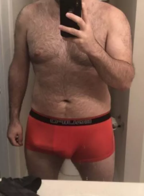 What do you think of my new boxers? Is it a good look for a dad? [35]