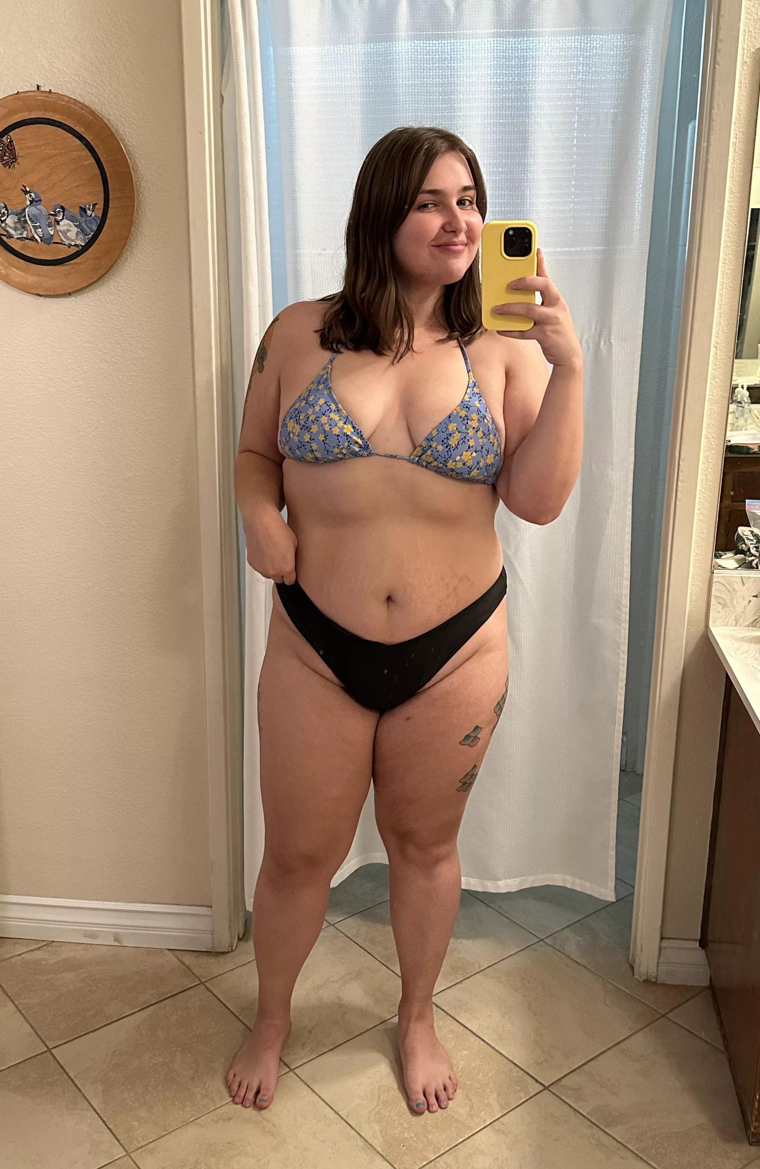 107 degrees out today ☀️👙