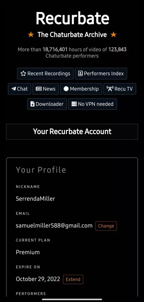 Free Recurbate valid til Oct 28th, login info in comments