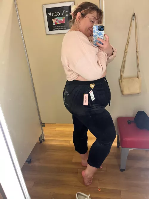 Getting a little too big to buy clothes at the store 🤭