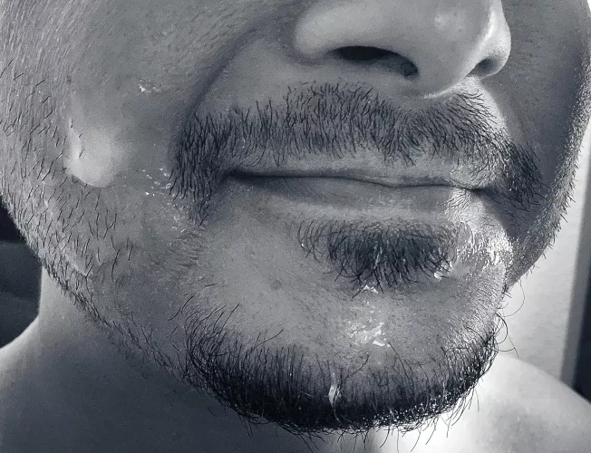 He grabbed me by the hair and face-fucked me, then marked his territory. I loved it.