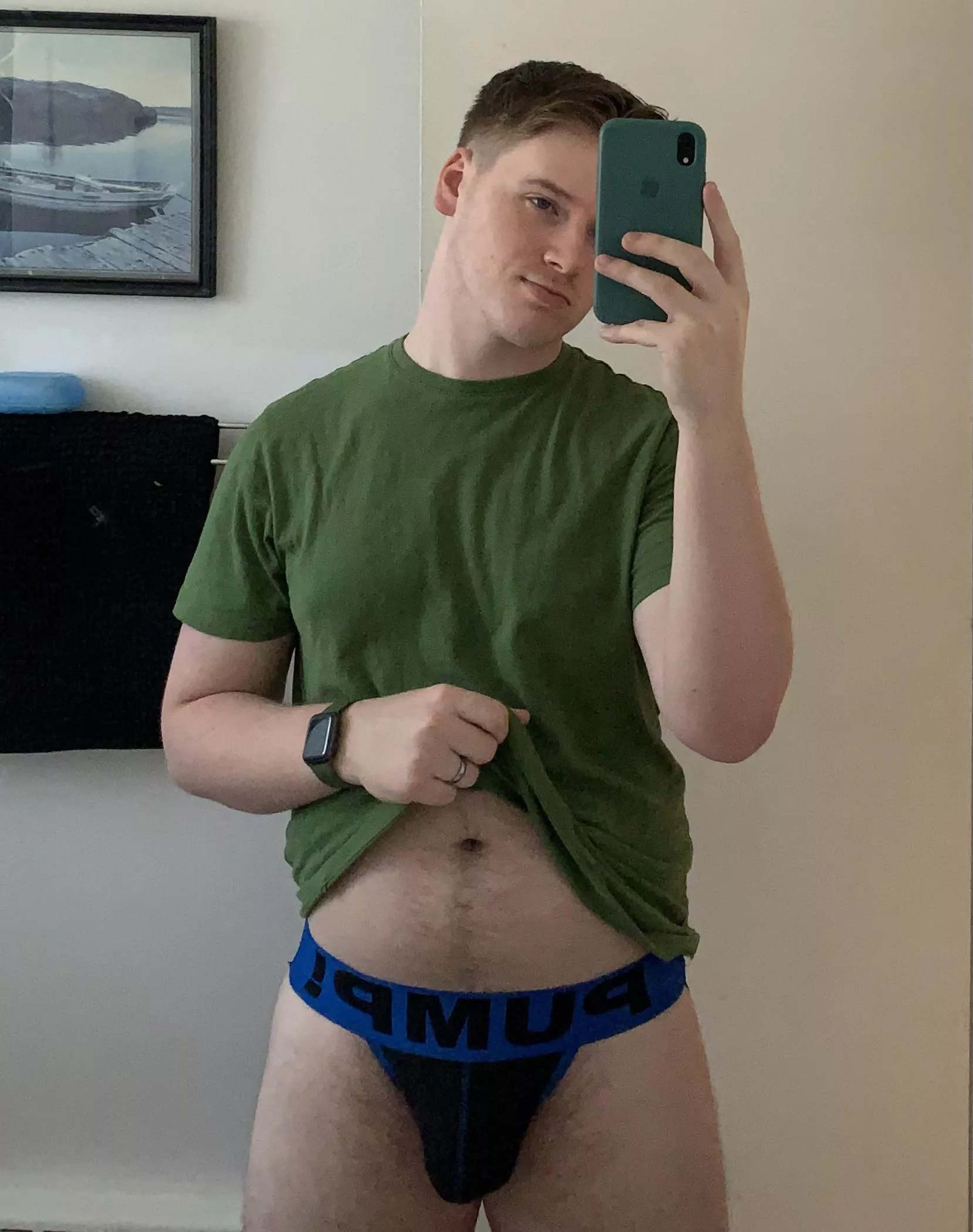 I should take more pics wearing this jock 📸