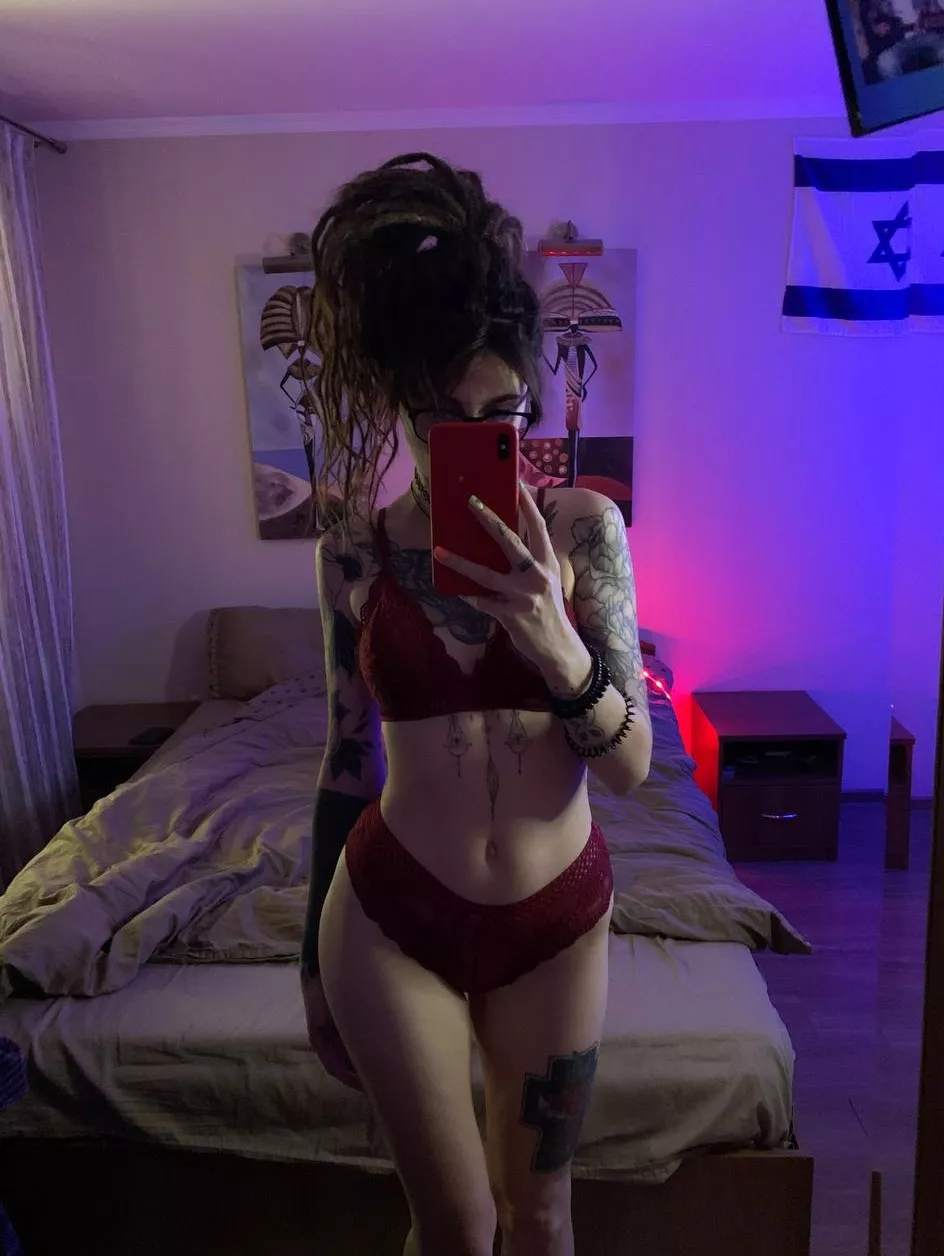 My tummy will look better covered in your cum 😏 [img]