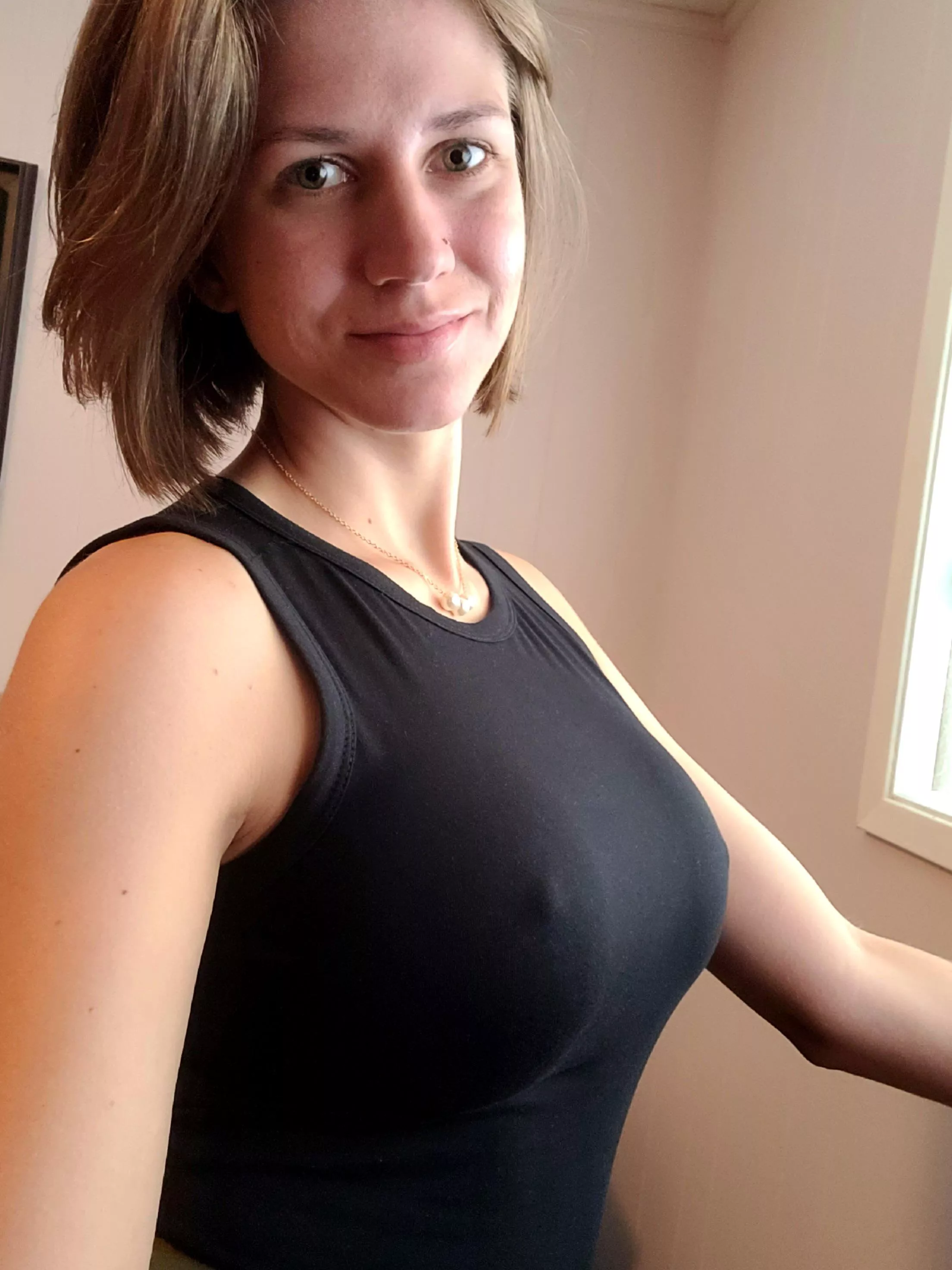 Peeking from the side