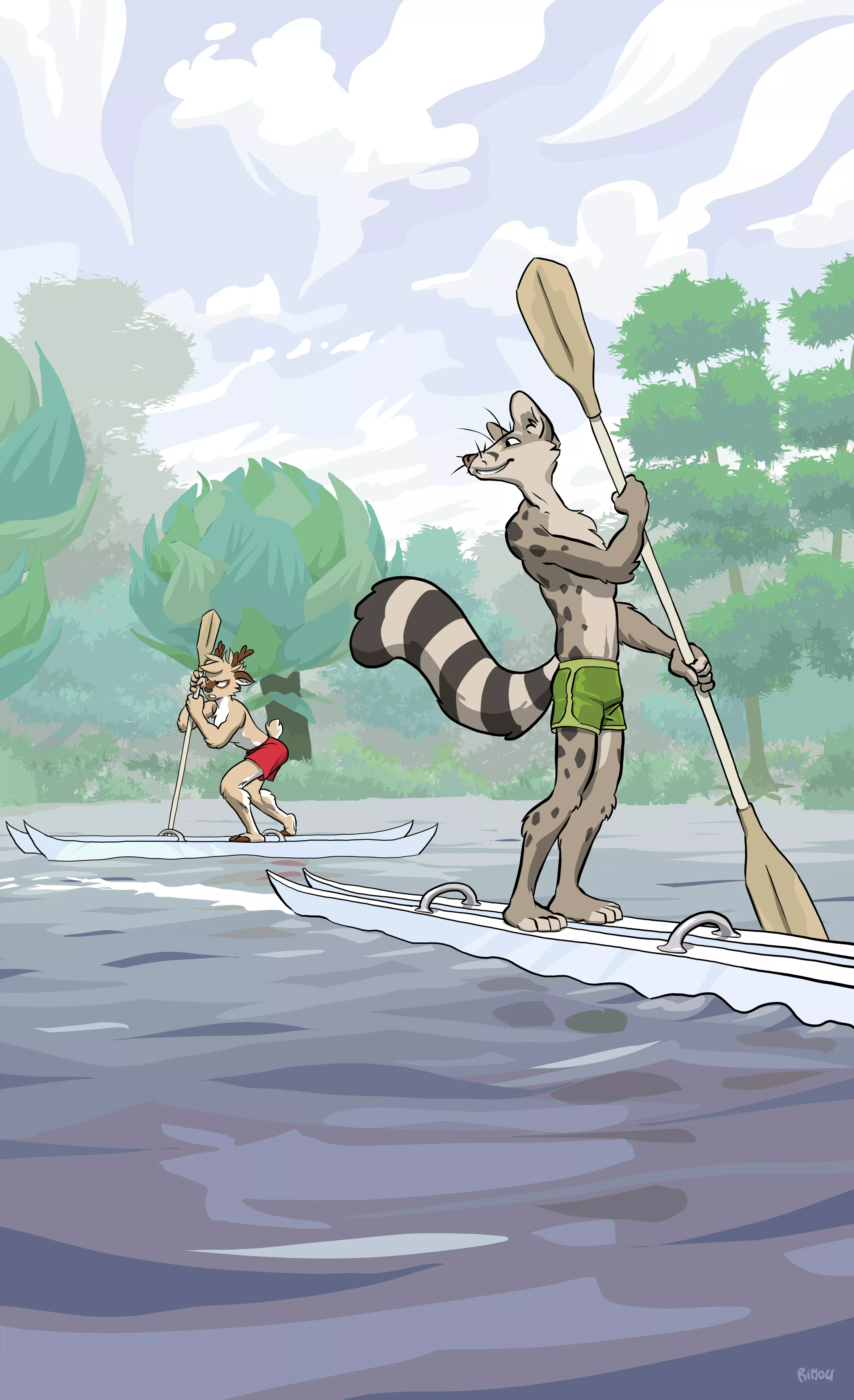 The bilasi race (Art by Rimou)