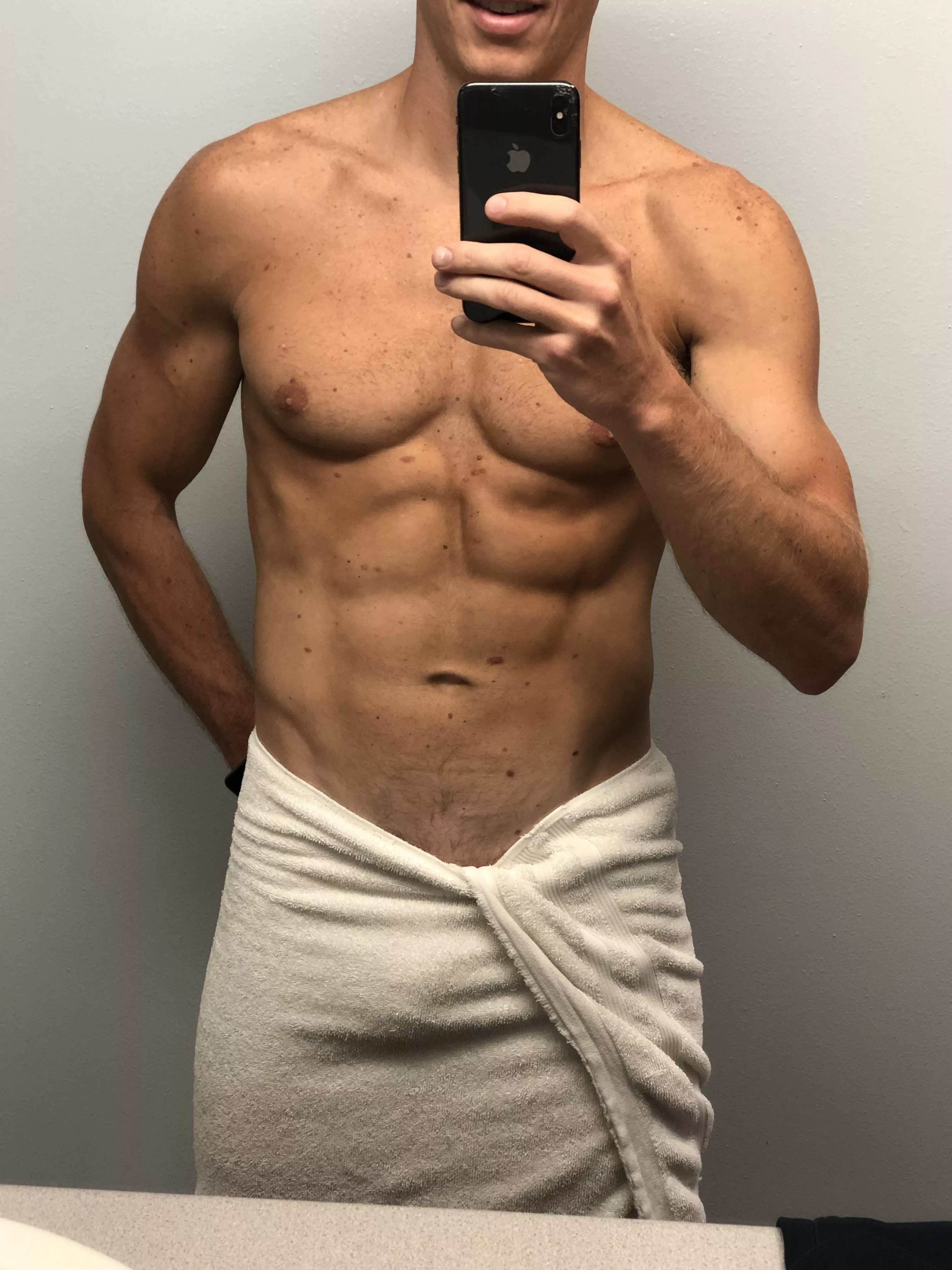 (24) white towels are the new grey sweatpants