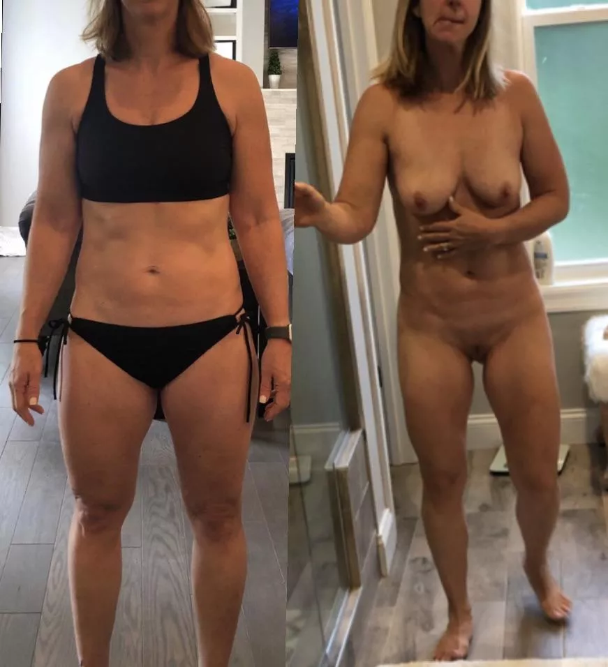 [F] 44, 140, 5’5” insecure about weight. One word opinion please.