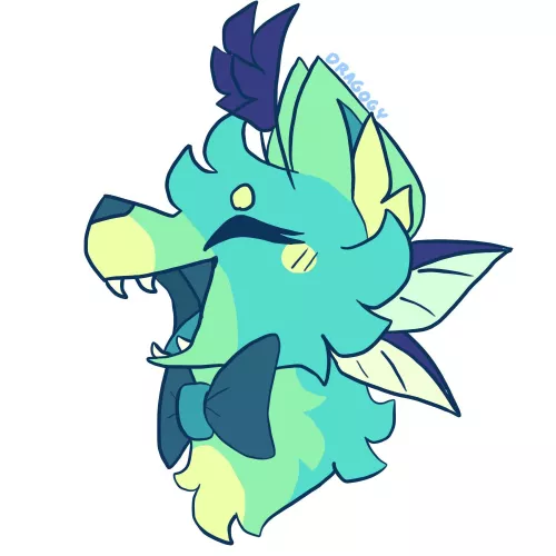 happy girl - art by me