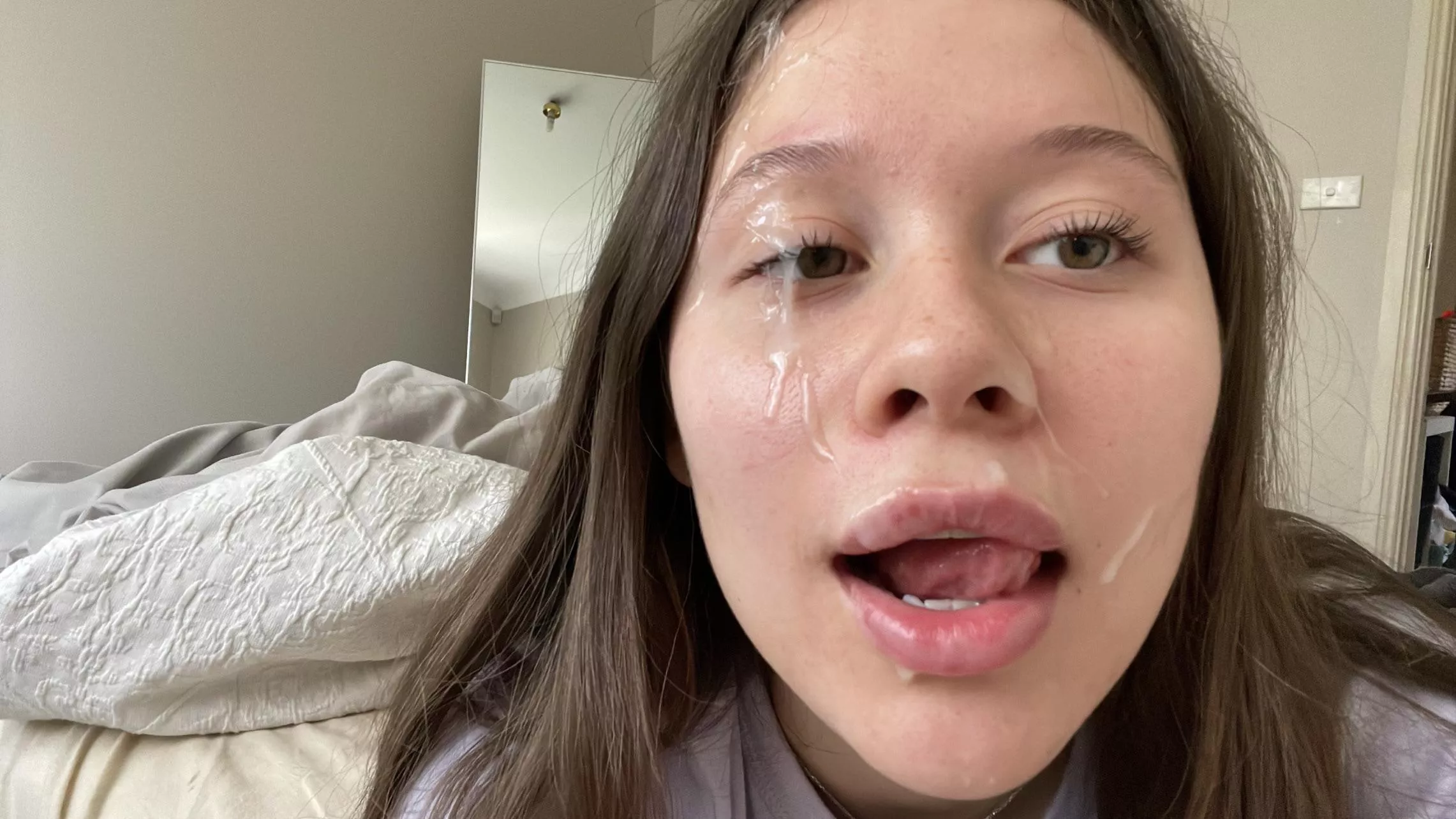 I licked it all off after 💦