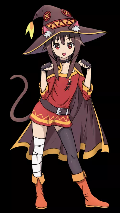 Neko Megumin (By Jon Orangejuicy) [KonoSuba]