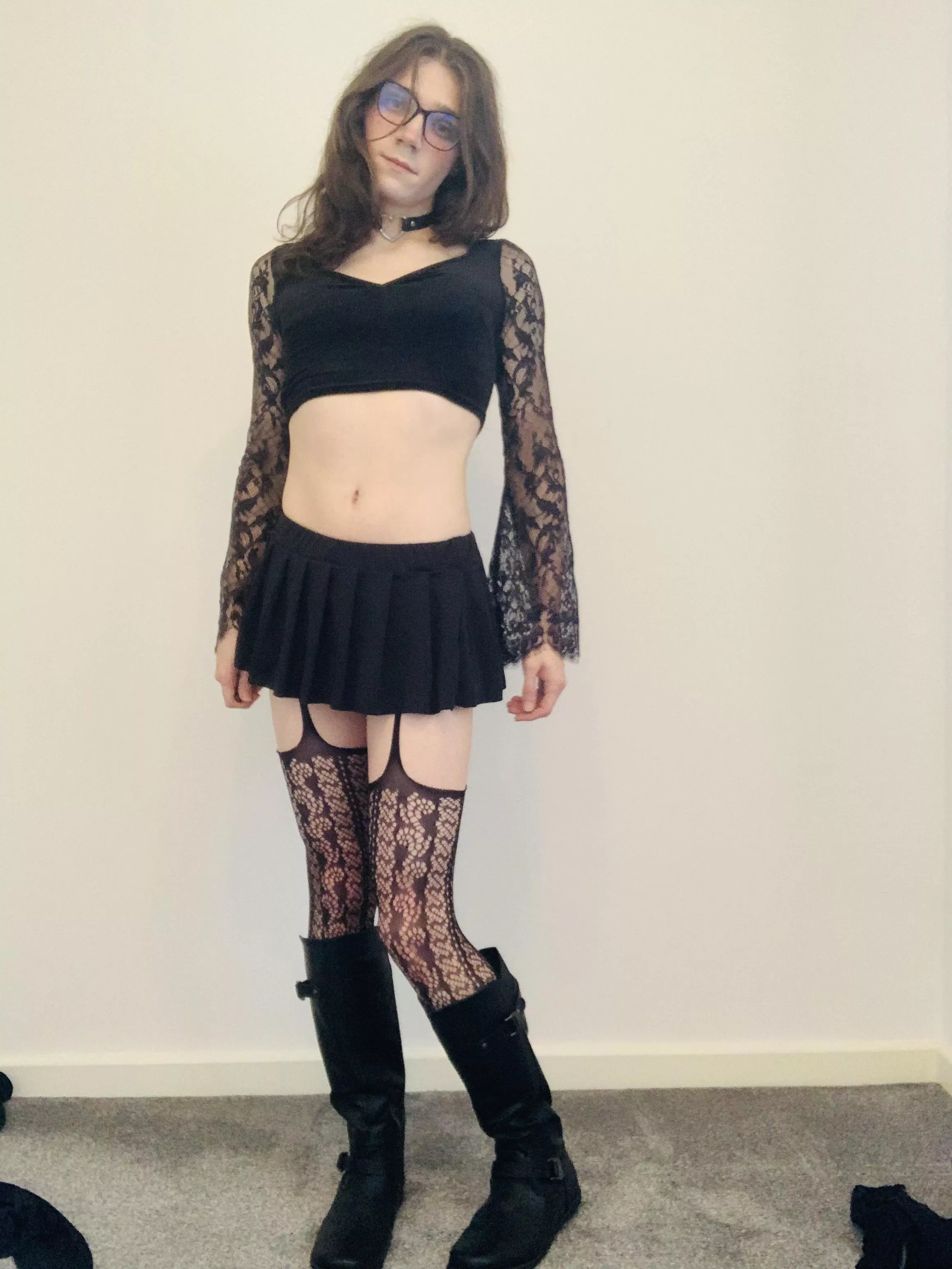 Super happy with how this turned out, I think the top and tights work together. 🥰