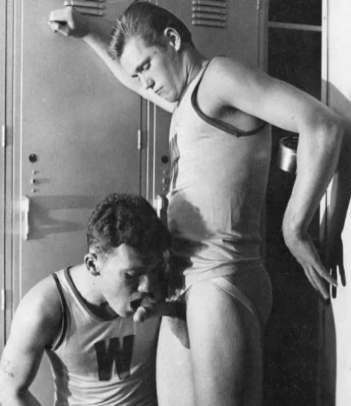 “Teammates in tank tops” …