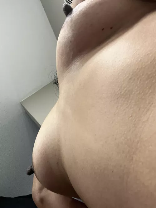 Wife’s nice thick nipples