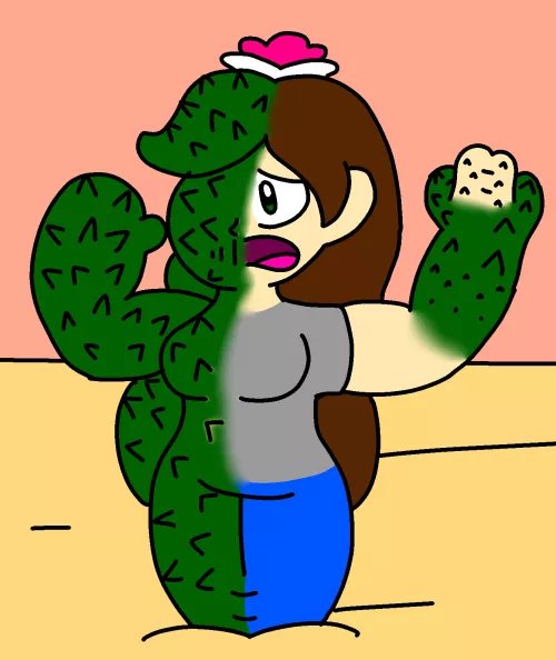 [Woman > Cactus] 