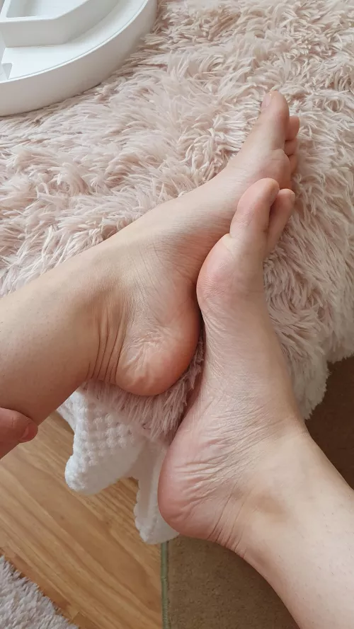 Beautiful feet fetish
