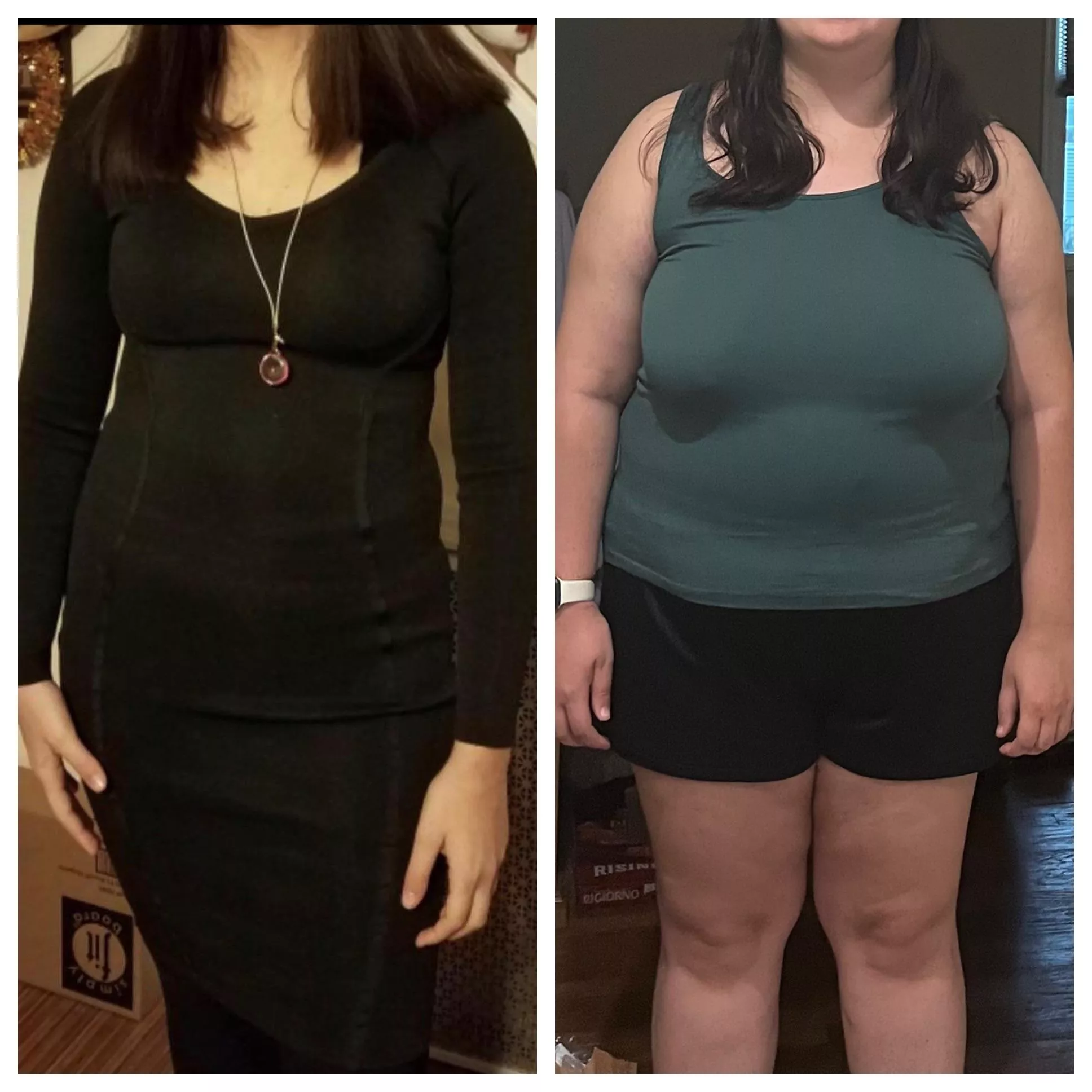 Gain 120lbs they said, it’ll be fun they said. Which side do you prefer?