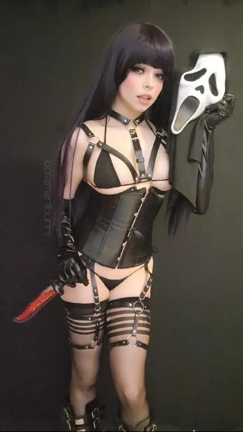 Ghostface cosplay by basementbunni 🖤