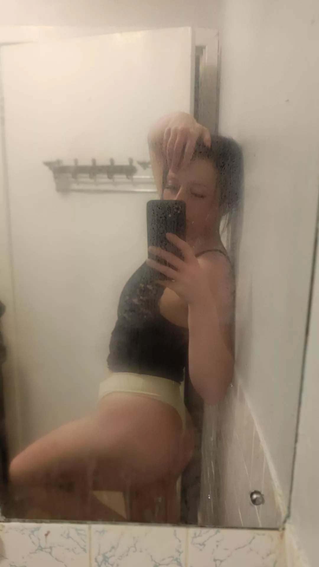 I'm just about to shower, let's get wet together 😈 [f]