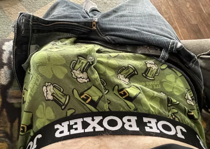 Joe Boxer cock outline…