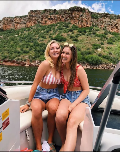 On a boat