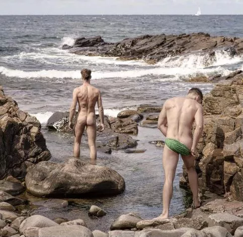 “On the rocks” …