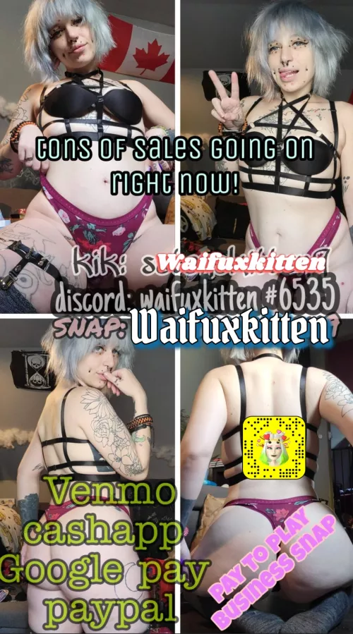 [selling] ♡Dm for menu♡ •sexting•GFE•Rating•kink/fetish friendly•BF/Daddy bundles•Cosplay content•Dropbox 4.3k pics&videos•custom/premade content•Birthday Deals•Bundle packages•Wearables•Vials•OF•Fansly•BIRTHDAY sale