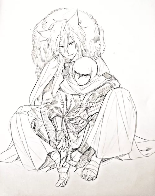 Giant Wolf Girl With You