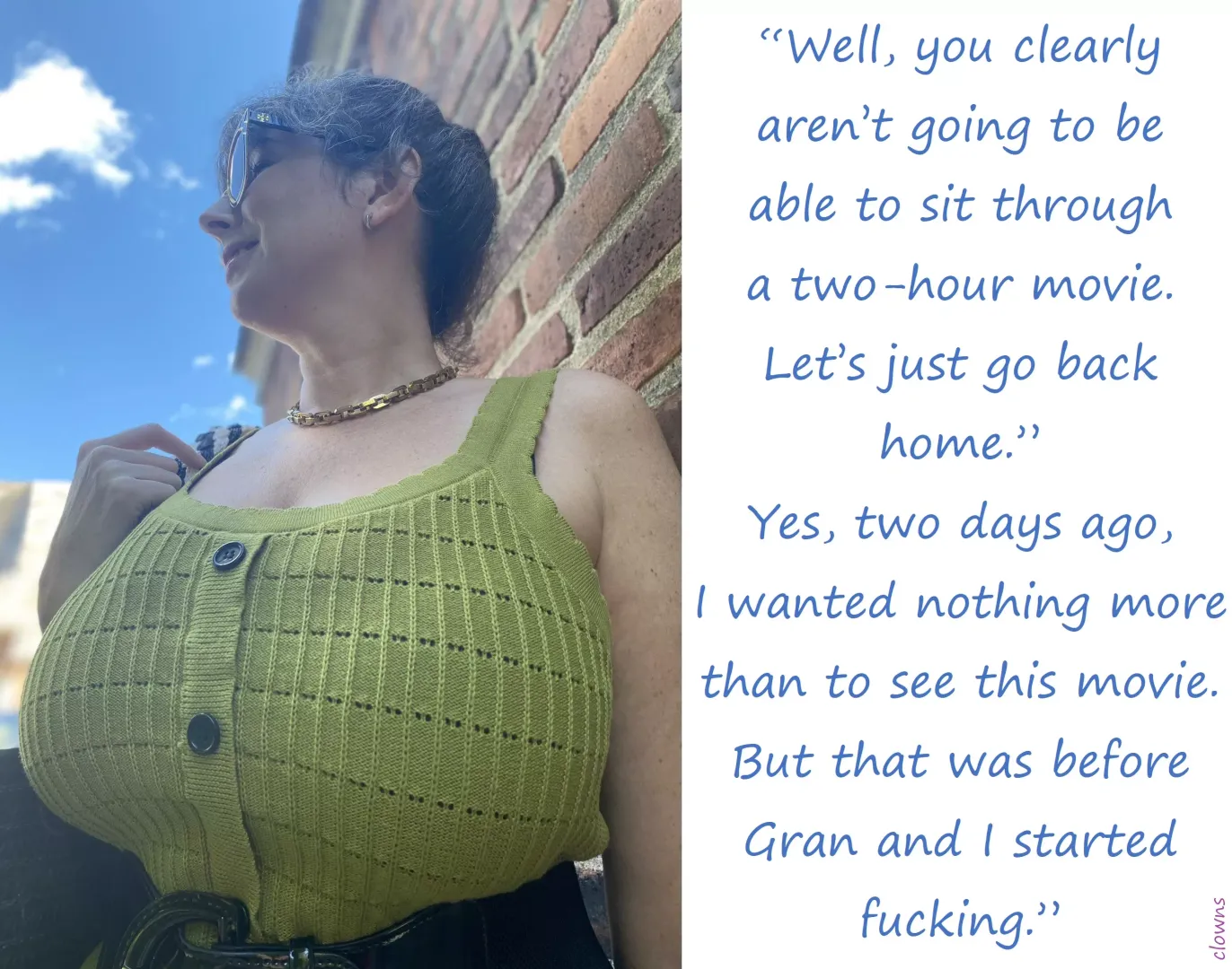 [grand][tits] A different type of matinee