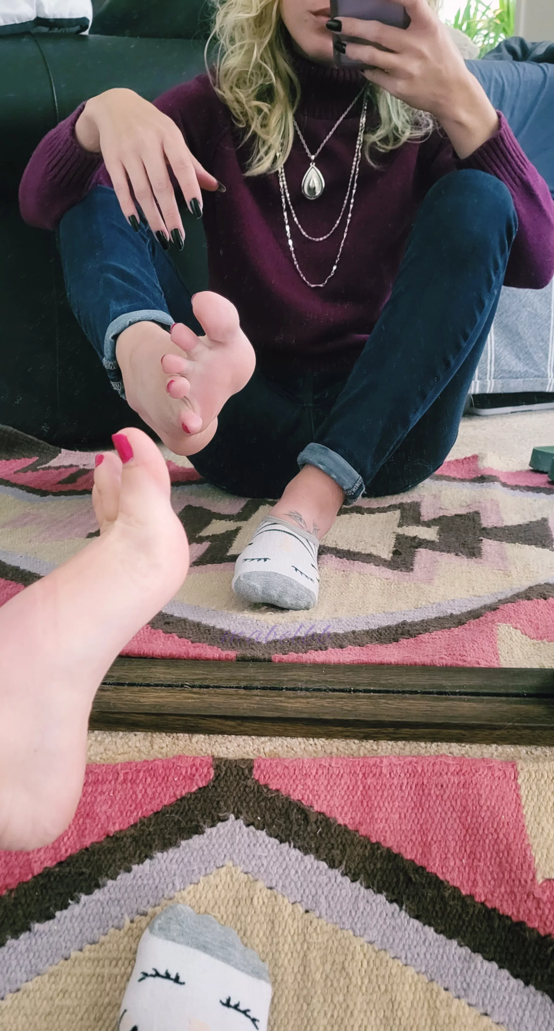 I have such a love/hate relationship with sock lines