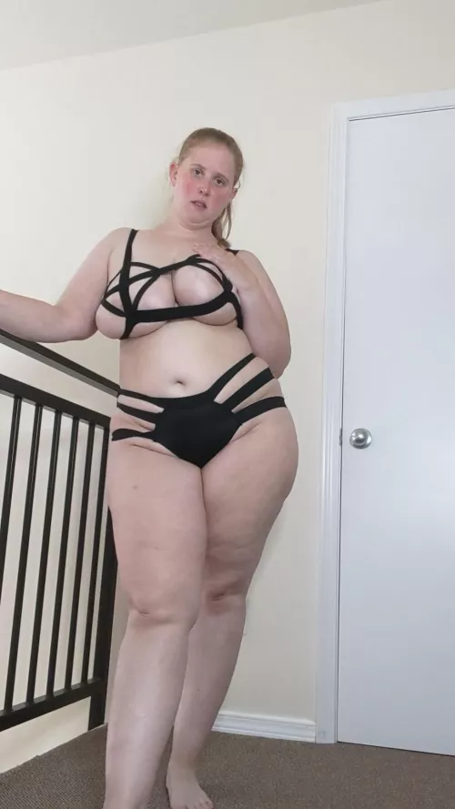 I love strappy impractical lingerie