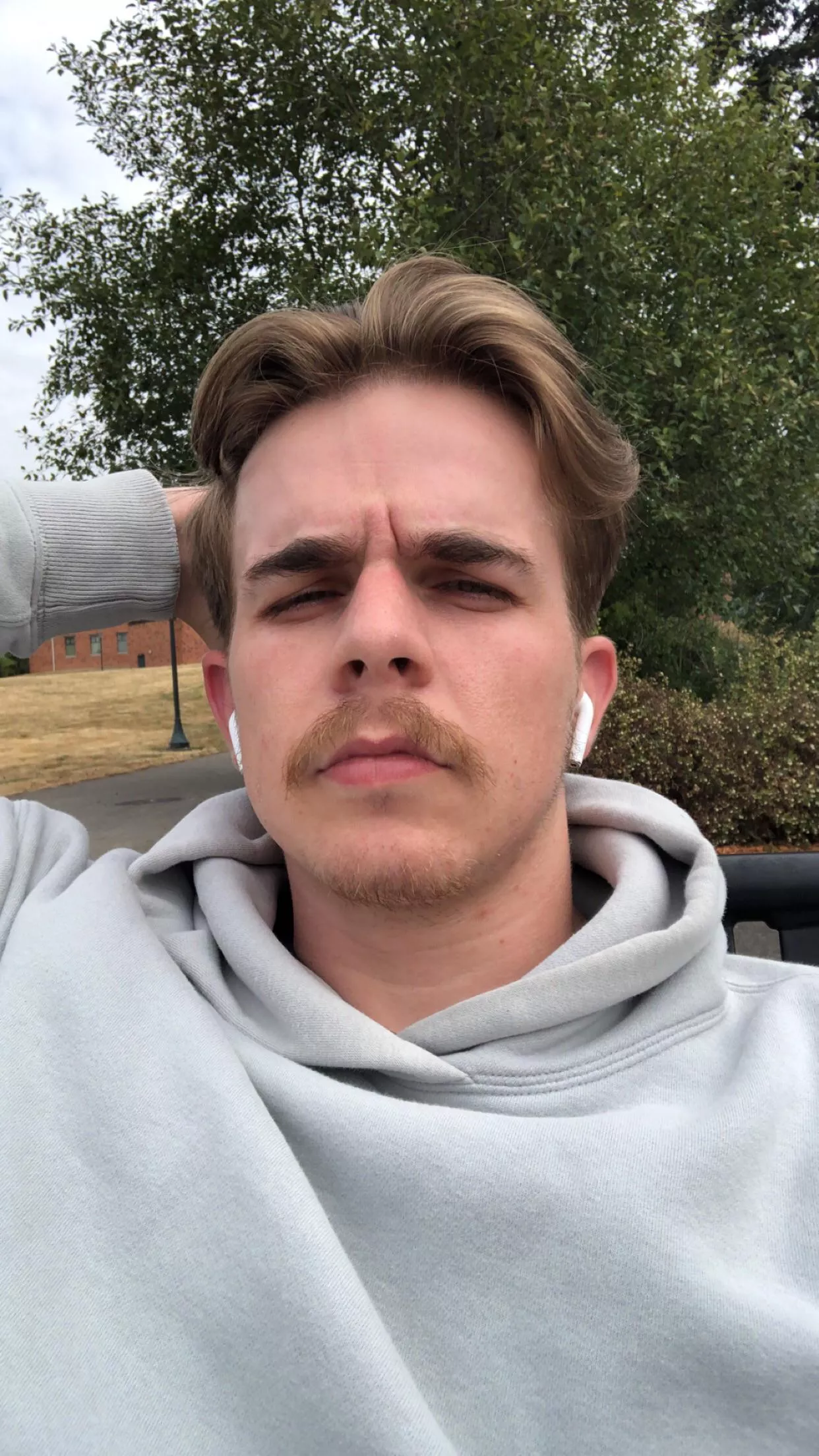 I’m tired of studying chemistry so I took a walk