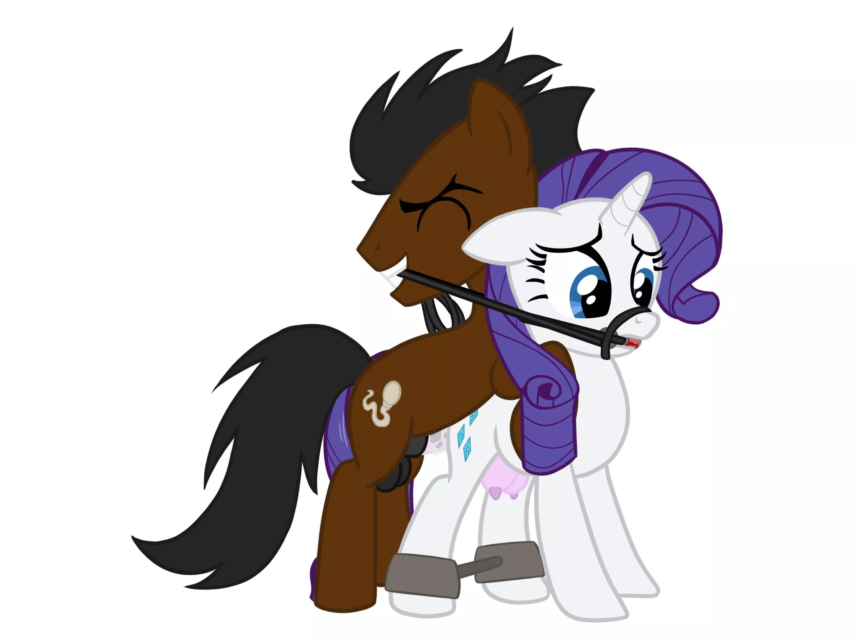 Rarity’s turn to take part in Breeding Season. (Artist: me | Commissions Open)