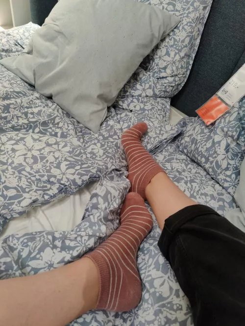 taking my shoes of in Ikea 😏