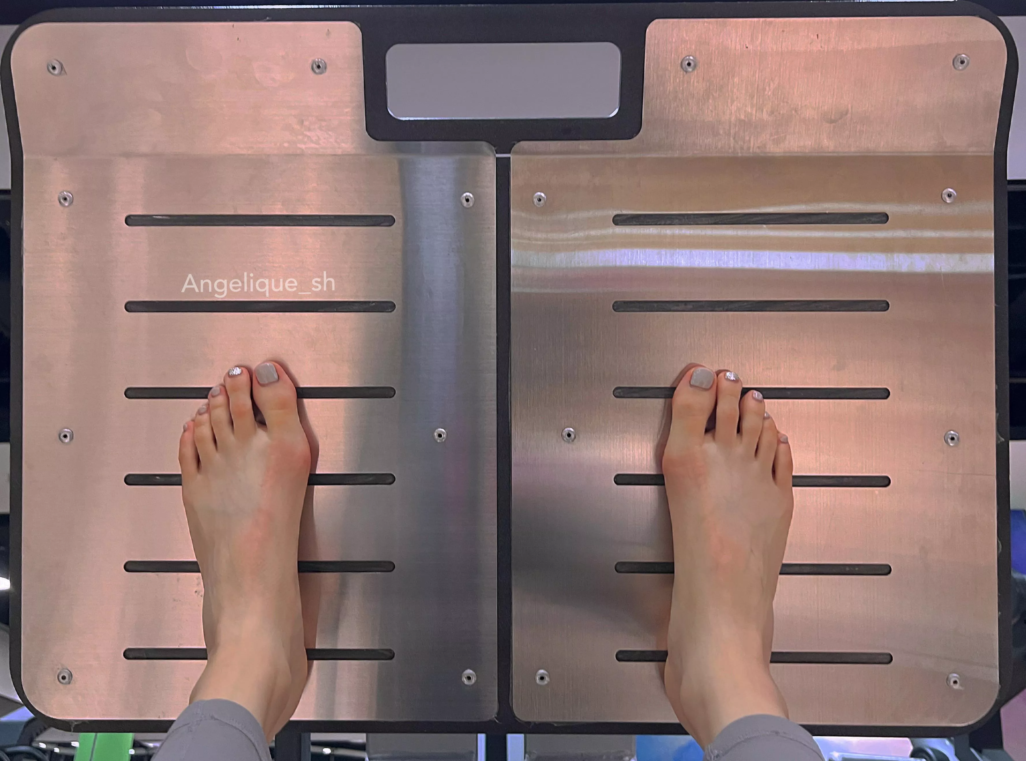 Training my feet so I can step on you harder.