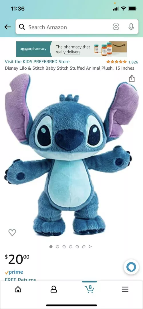 What size diapers for stitch you think? Size 1 or 2?