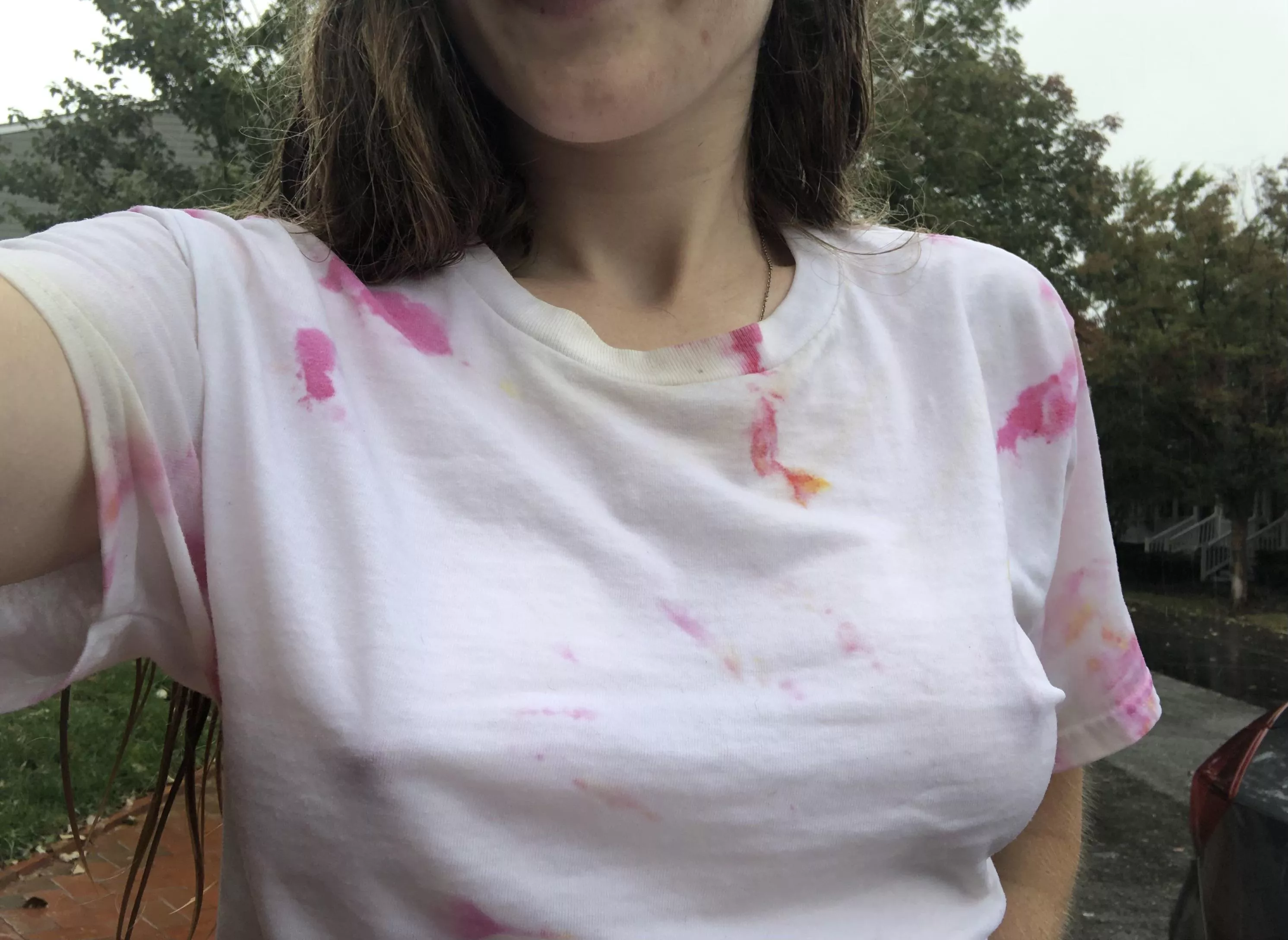 Got caught in a rainstorm on a hike today ☹️