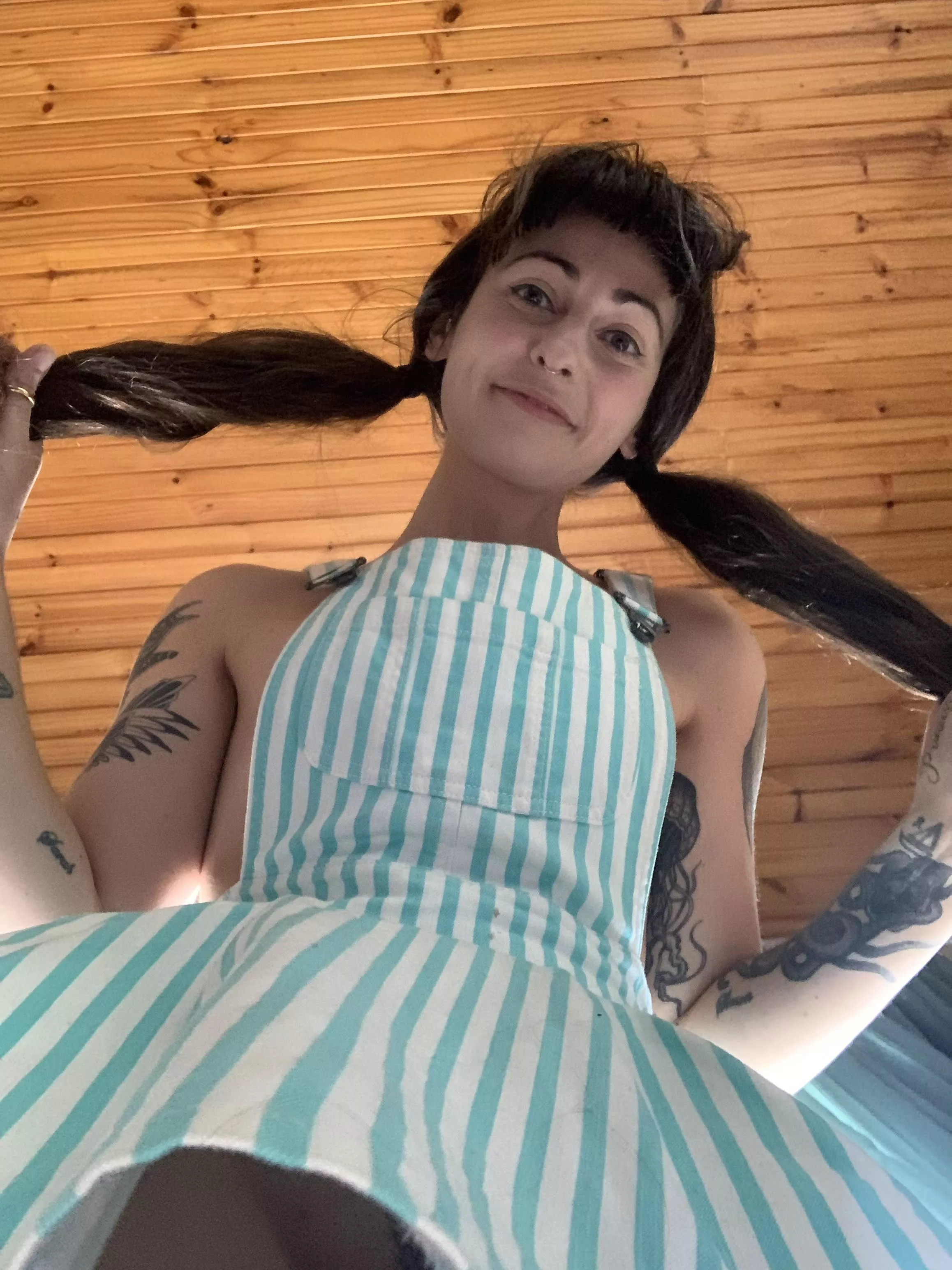 How’s the view from down there? [f]