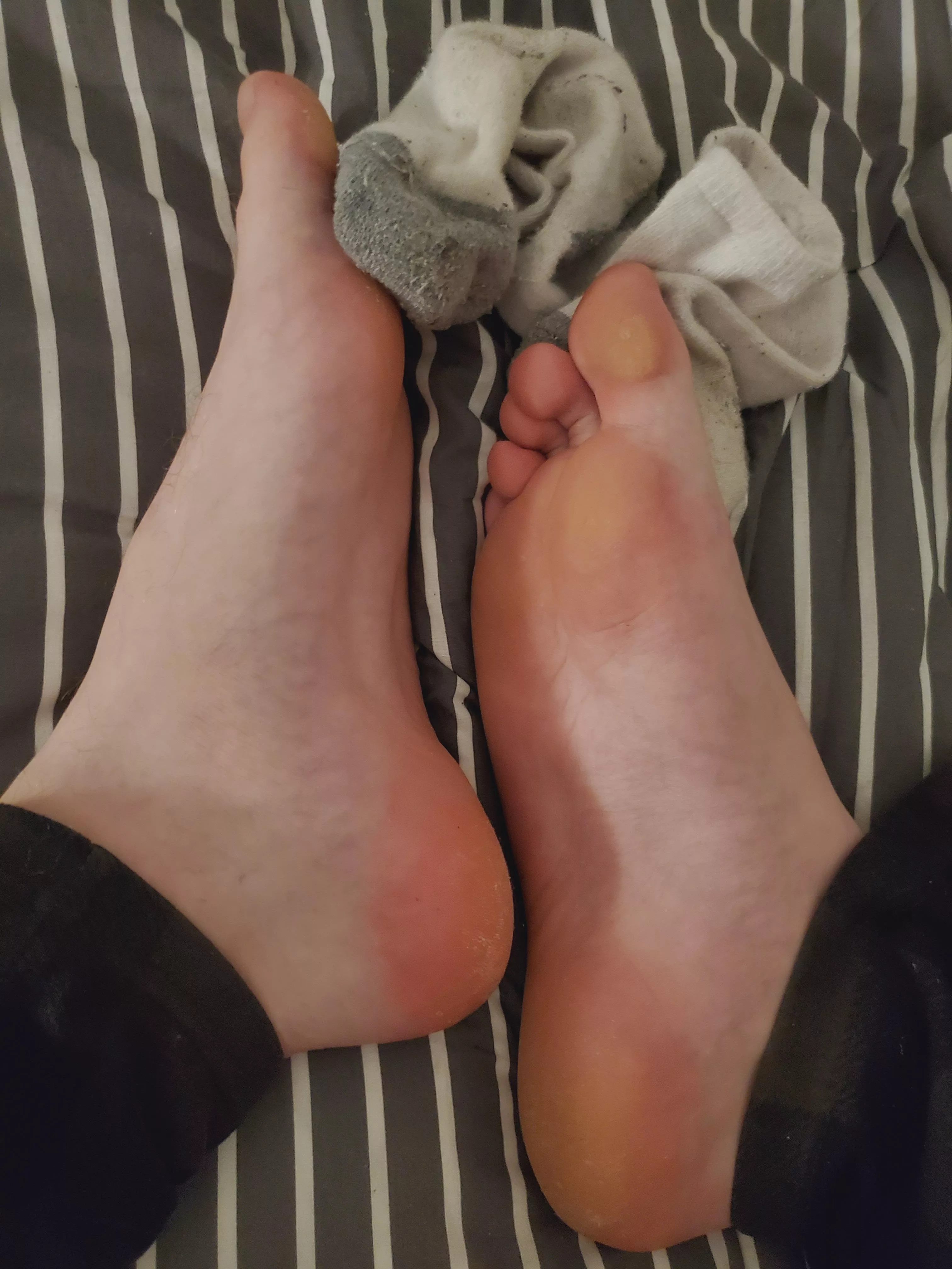 Socks off 😊