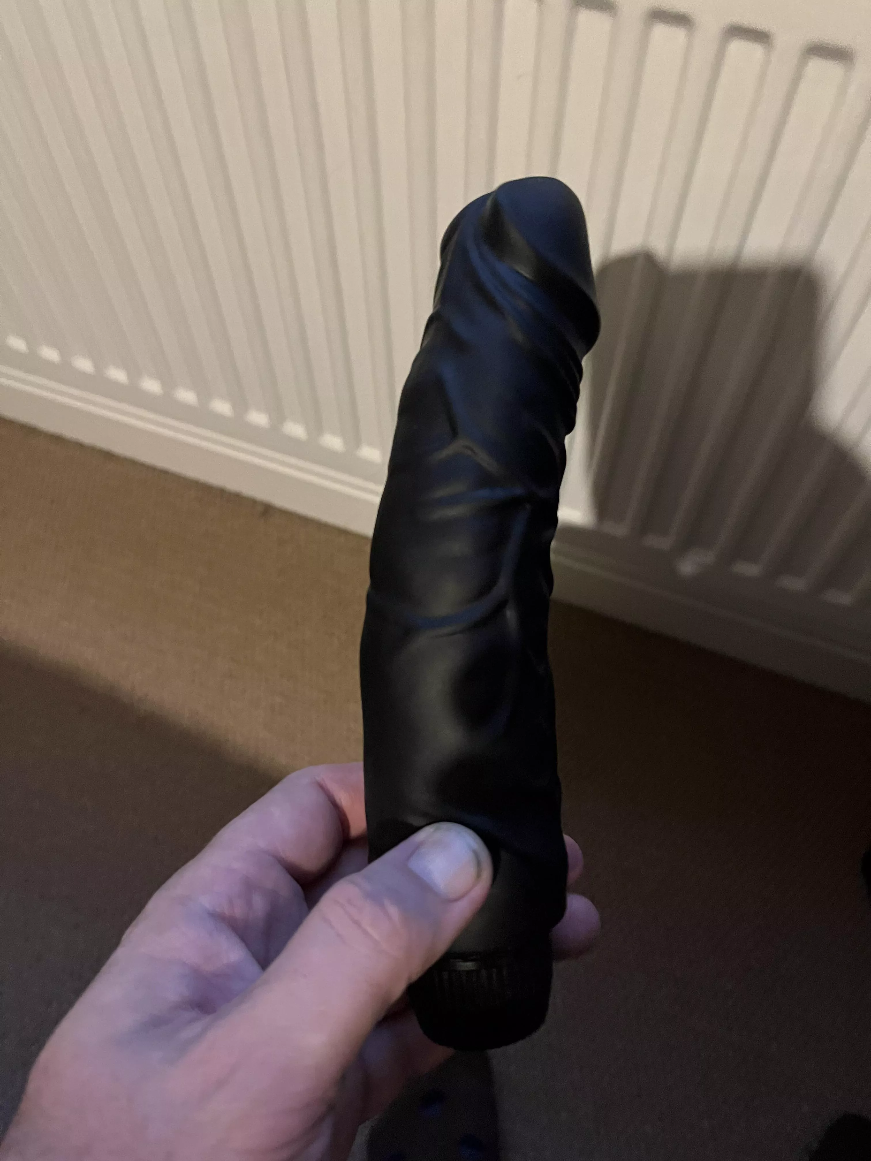 Bought this today. Can’t wait to fuck my self with it later.