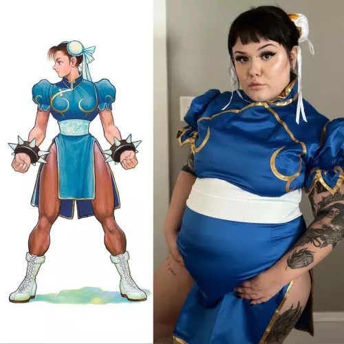 Chun-Li sure is a lot fatter than I remembered…