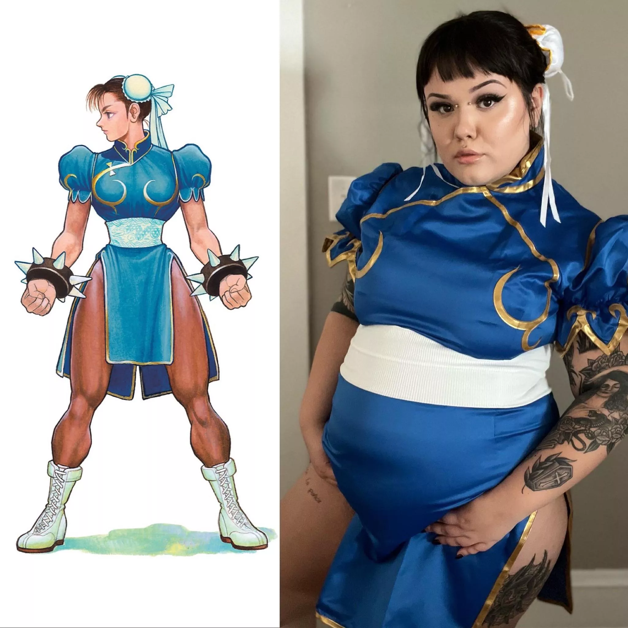 Chun-Li sure is a lot fatter than I remembered…