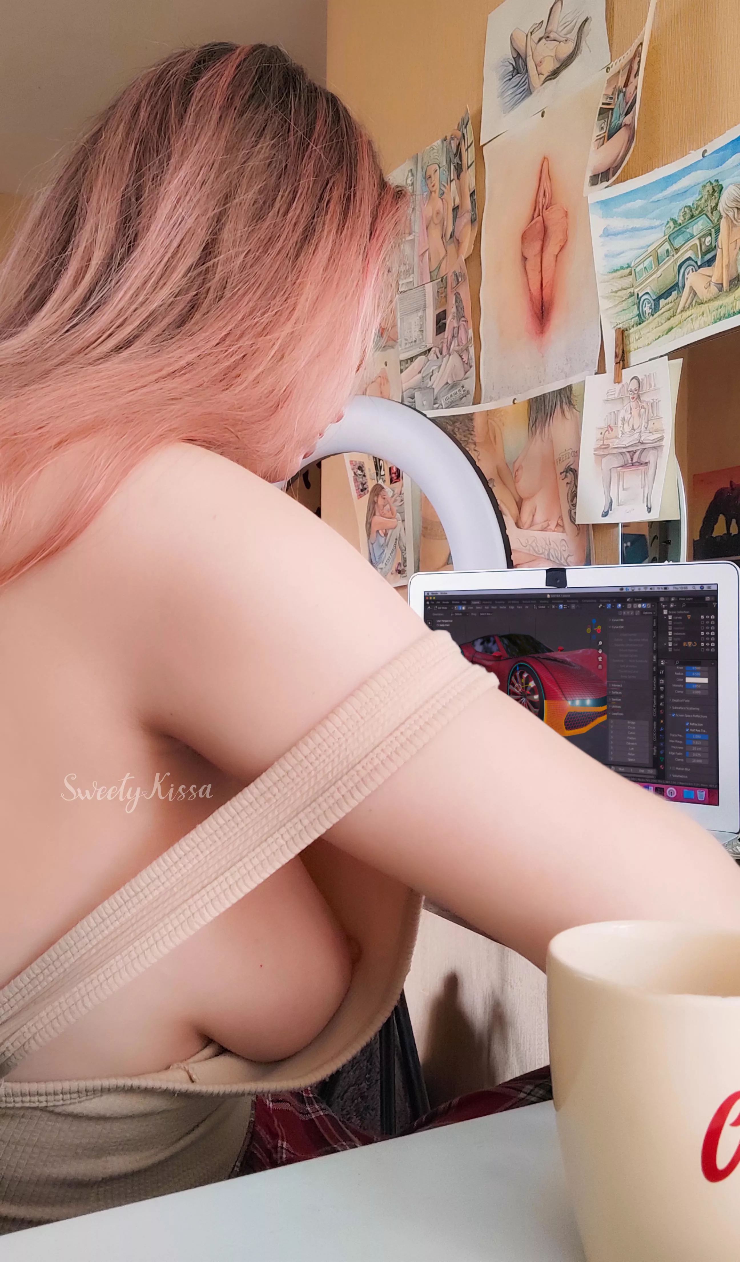 Cute modeller 😉 [f]