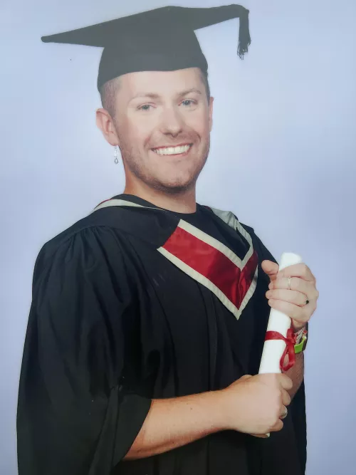 Got them extra letters after my name didn’t I, achieving the grade I told myself I couldn’t 🥹