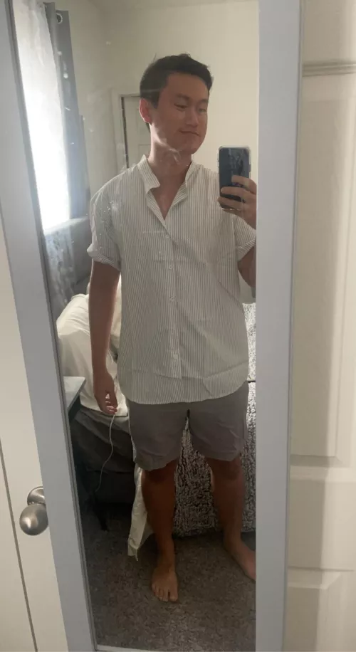 Got this new shirt, excuse my mirror 😅