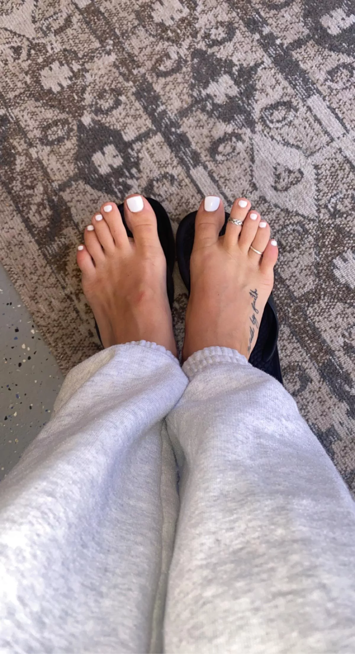 I will smash my small feet all over your face ;)