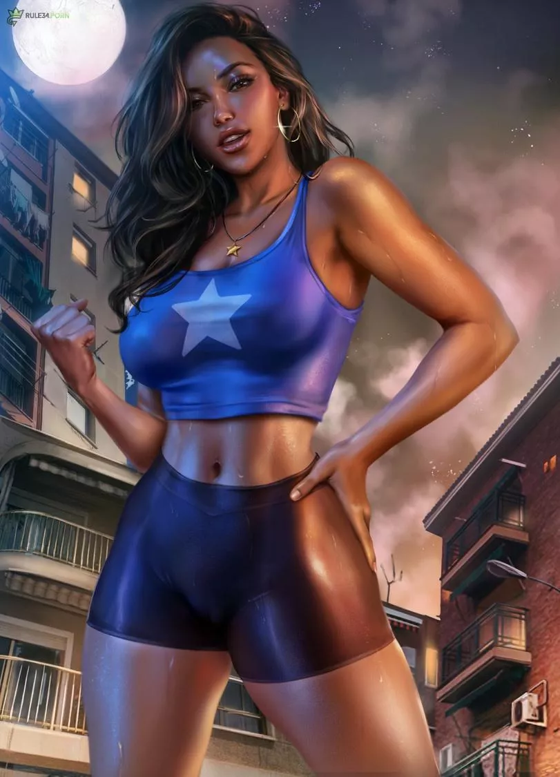 Rule 34 America Chavez (Logan Cure) [Marvel] nudes by Bonzine