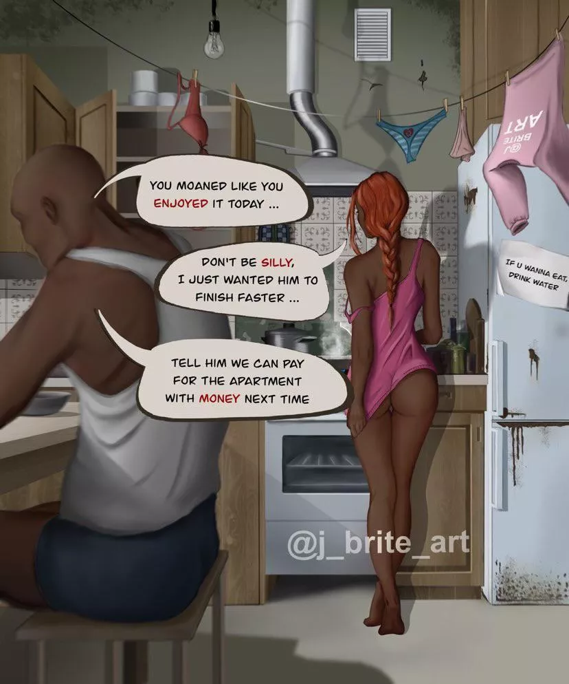 Seen this here before i think it’s an edit (J_brite_art) you have to pay the landlord one way or another