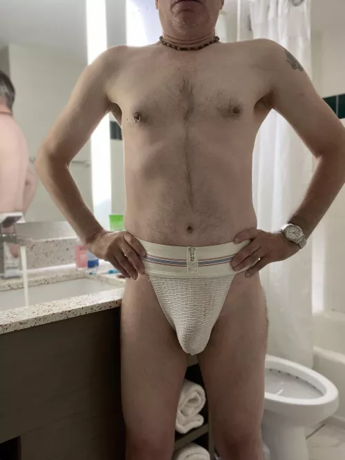 Sniff my jockstrap; DMs from other Dads welcome!