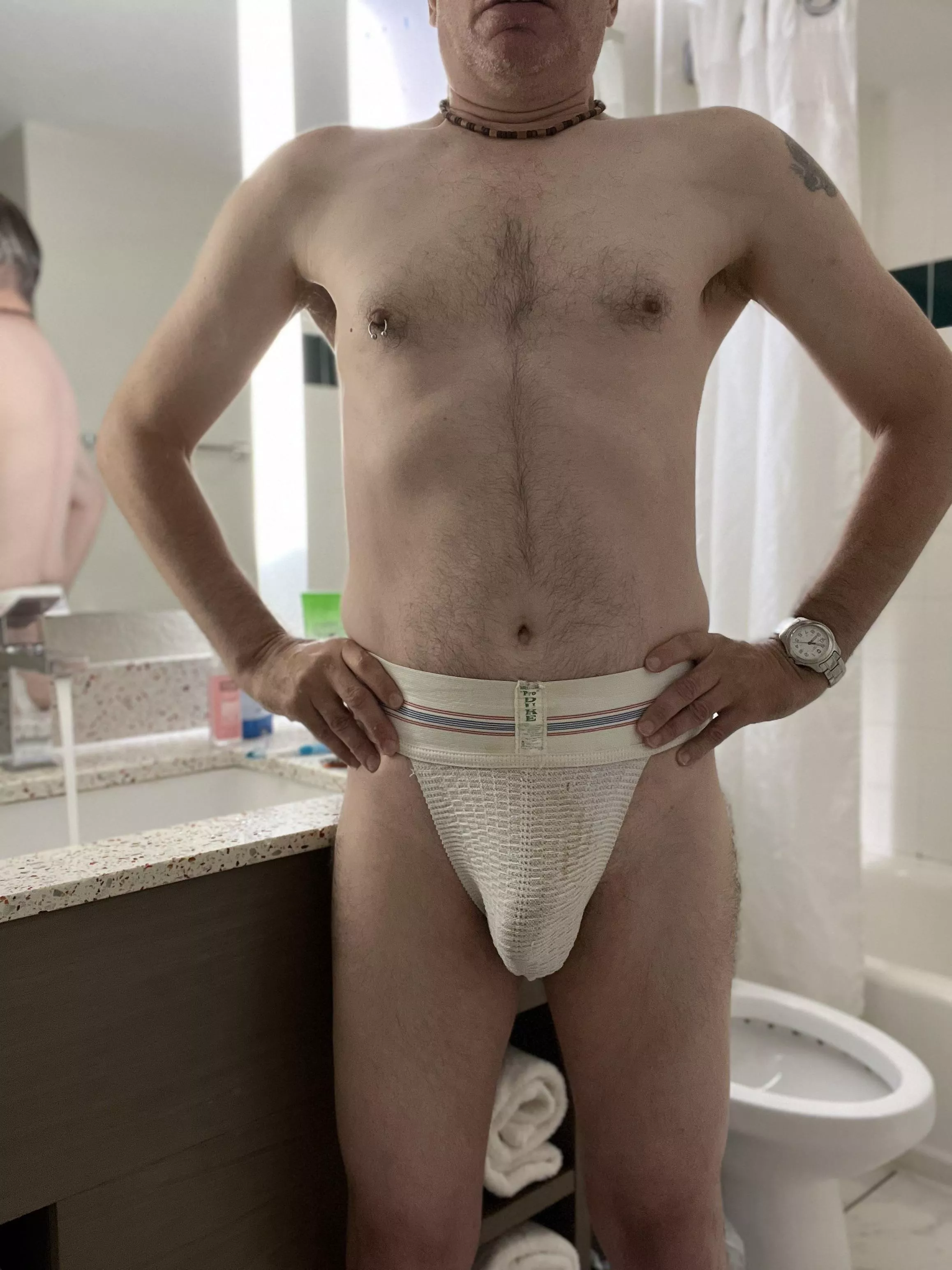 Sniff my jockstrap; DMs from other Dads welcome!