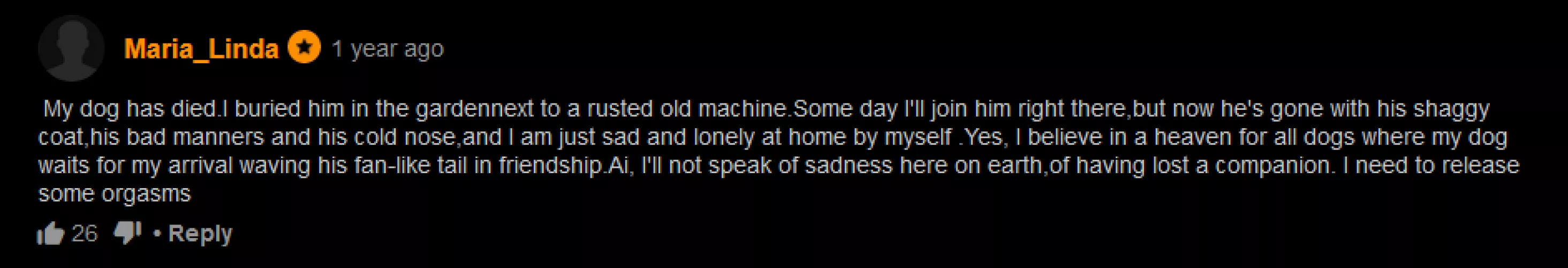 We all grieve in different ways